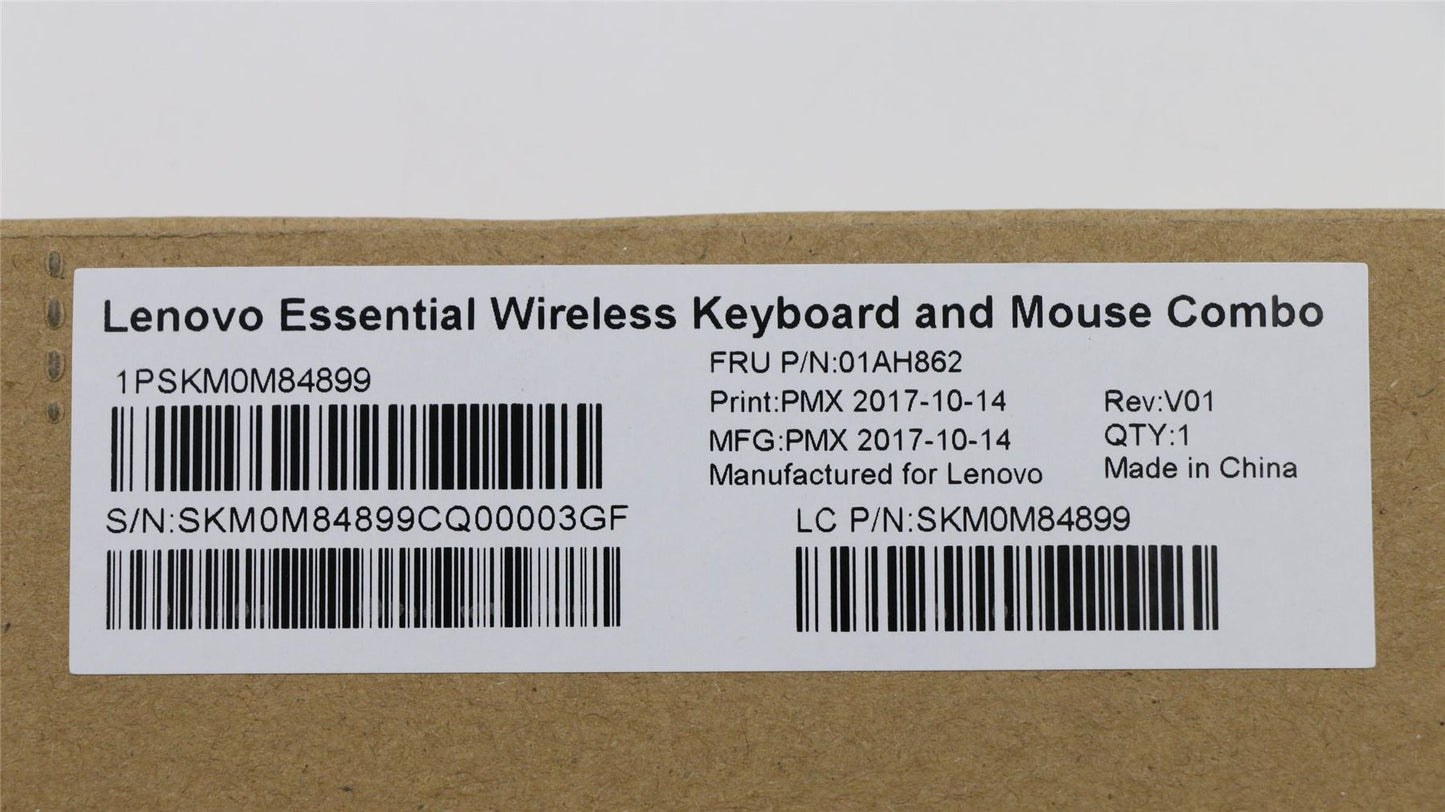 Lenovo Primax RFBU71 2.4G BK UK 01AH862