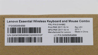 Lenovo Primax RFBU71 2.4G BK UK 01AH862
