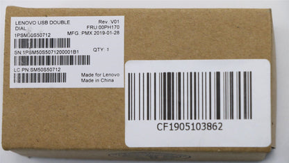 Lenovo USB double dial black & grey 00PH170