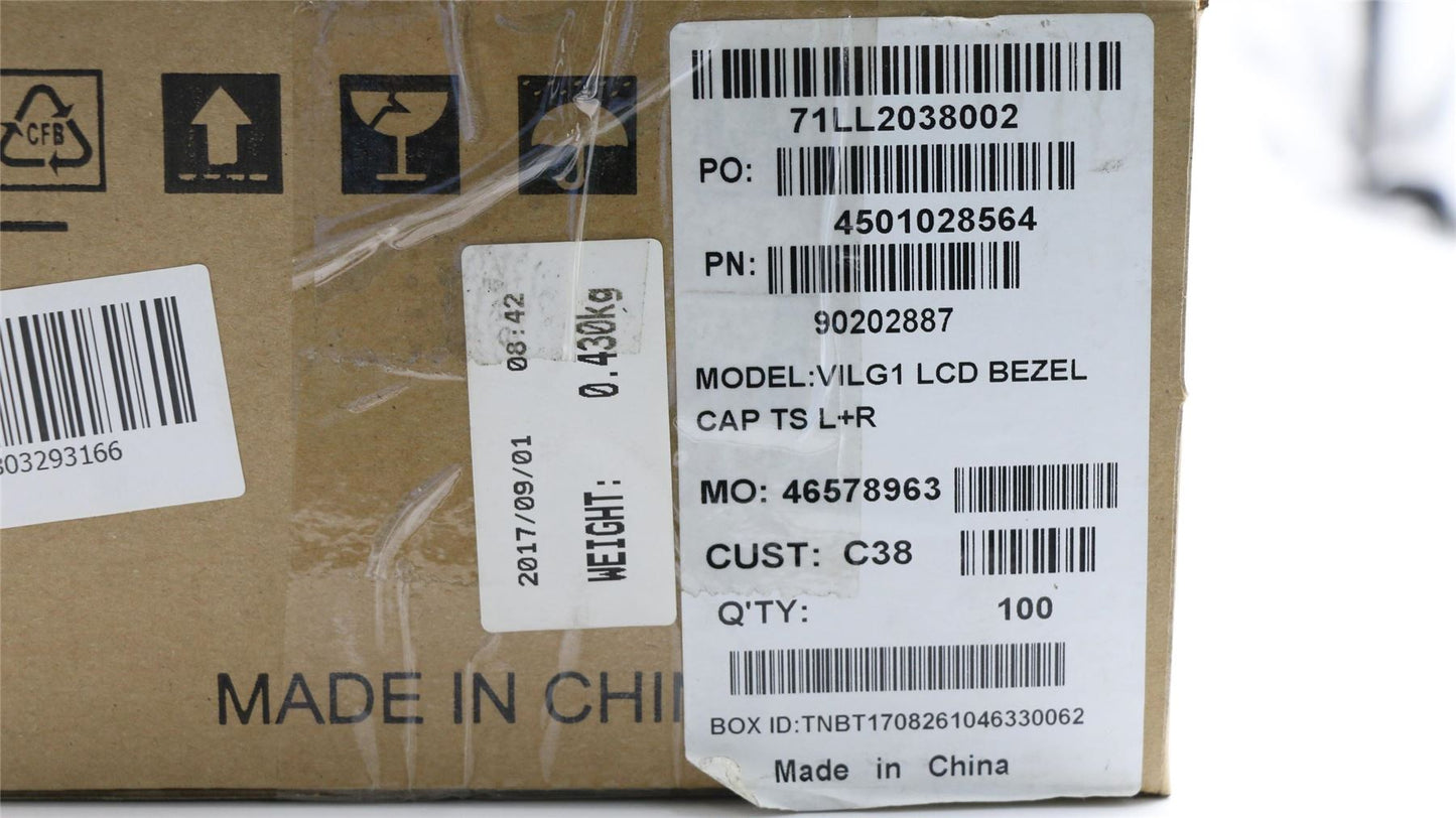 Lenovo VILG1 LCD Bezel Cap L+R TS 90202887