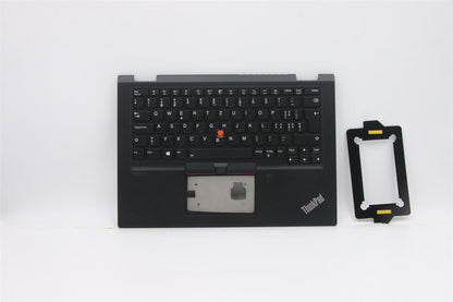 Lenovo Yoga X13 1 Keyboard Palmrest Top Cover Swiss Black Backlit 5M10Y85876