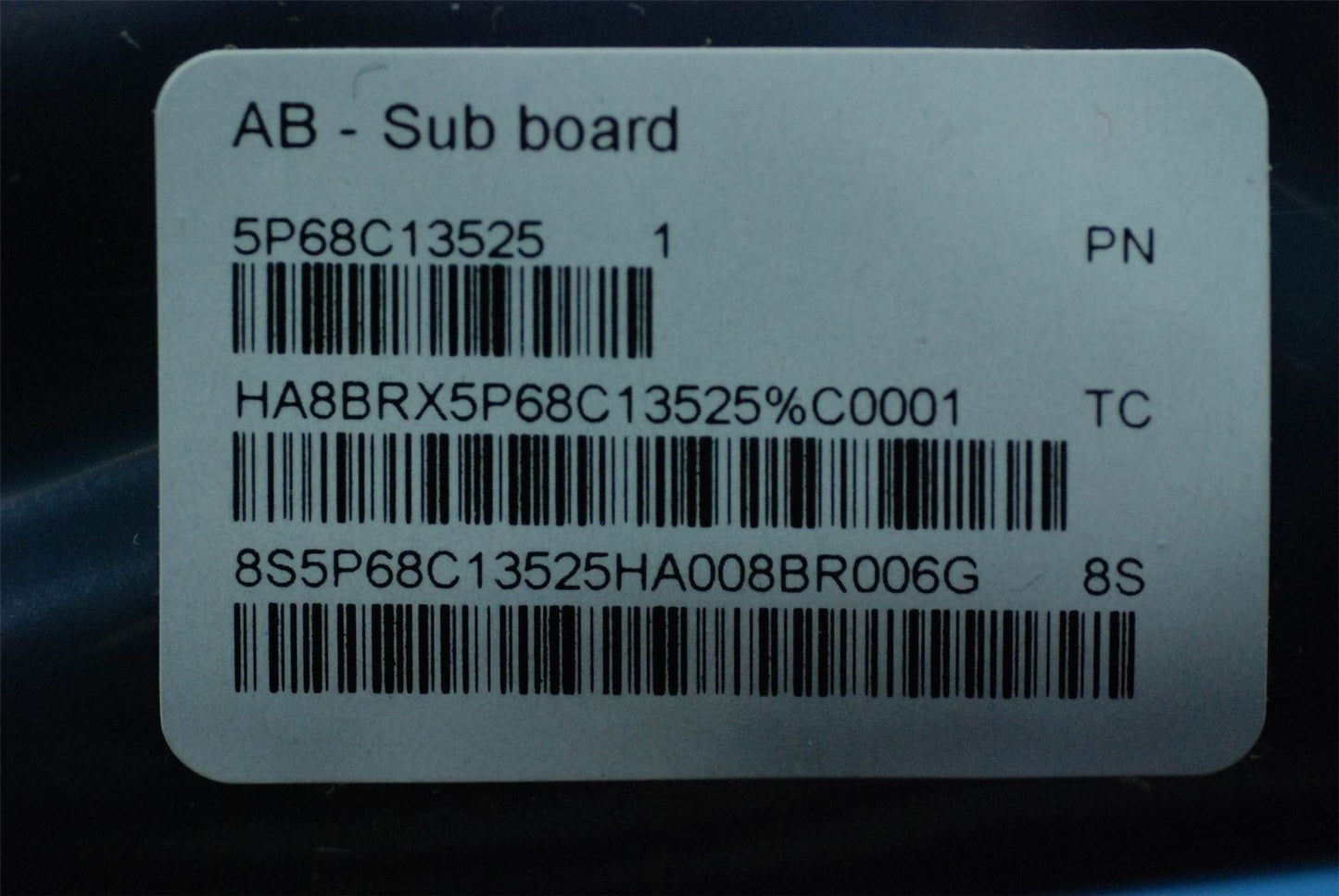 Lenovo TAB M10 / Smart M10 SIM Card Reader Sub Board 5P68C13525