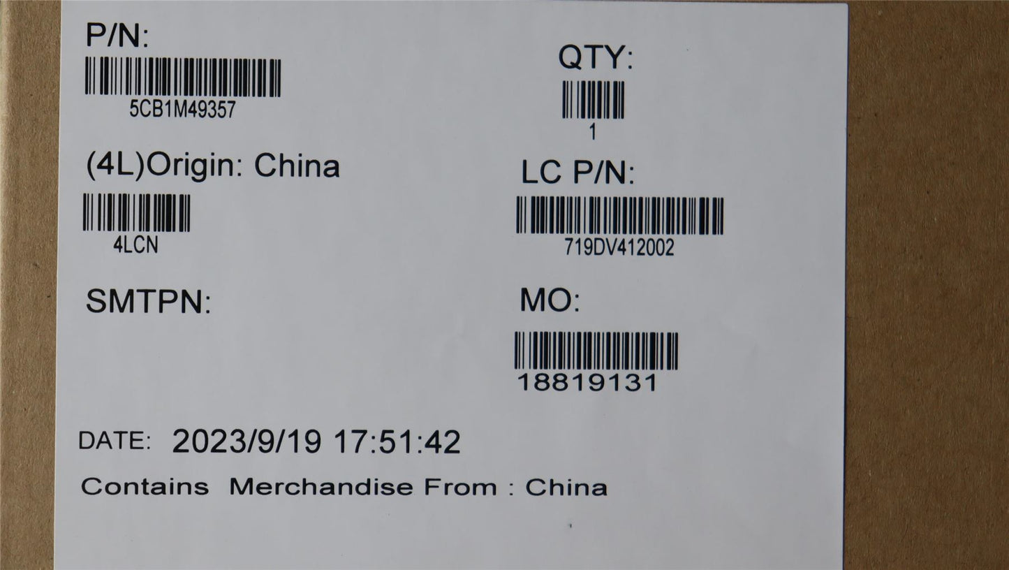 Lenovo Cover L 82V8 LCD Cover BL_PLUS 5CB1M49357