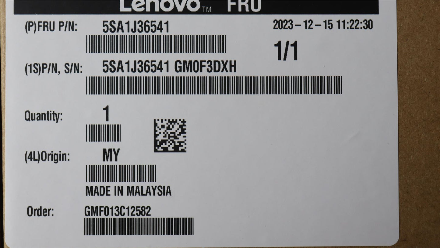 Lenovo ThinkStation PX CPU Processor 5SA1J36541