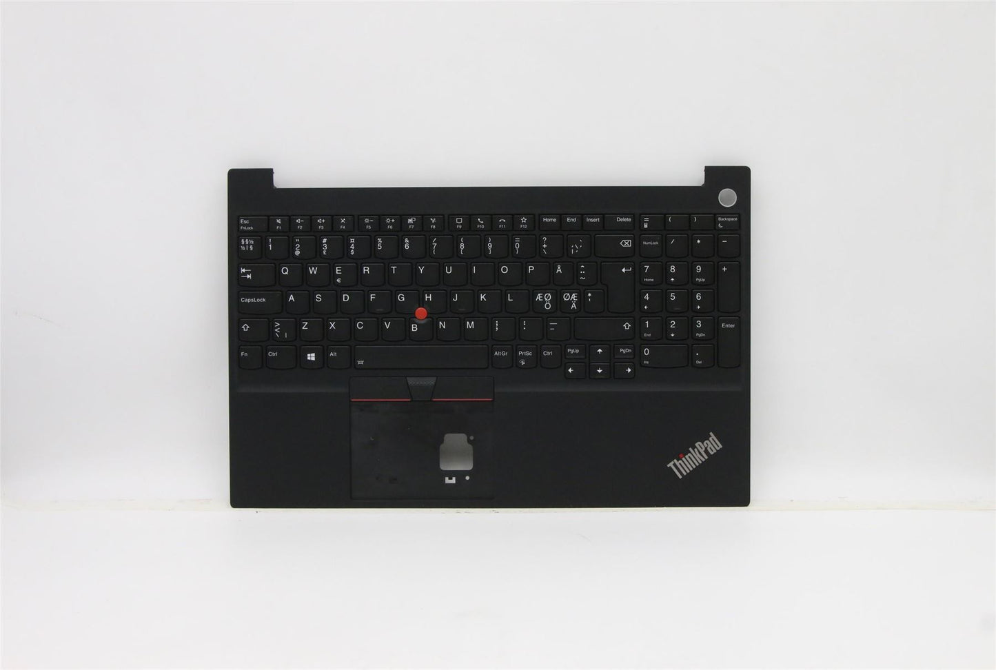 Lenovo ThinkPad E15 4 Keyboard Palmrest Top Cover Norwegian Black 5M11C43806