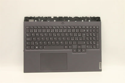 Lenovo 5 16IAH7H Palmrest Cover Touchpad Keyboard Czech Slovakian 5CB1F37737