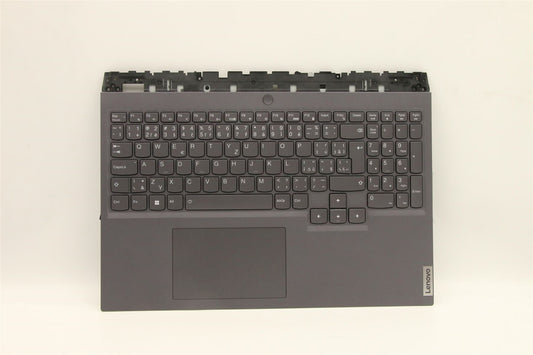 Lenovo 5 16IAH7H Palmrest Cover Touchpad Keyboard Czech Slovakian 5CB1F37737