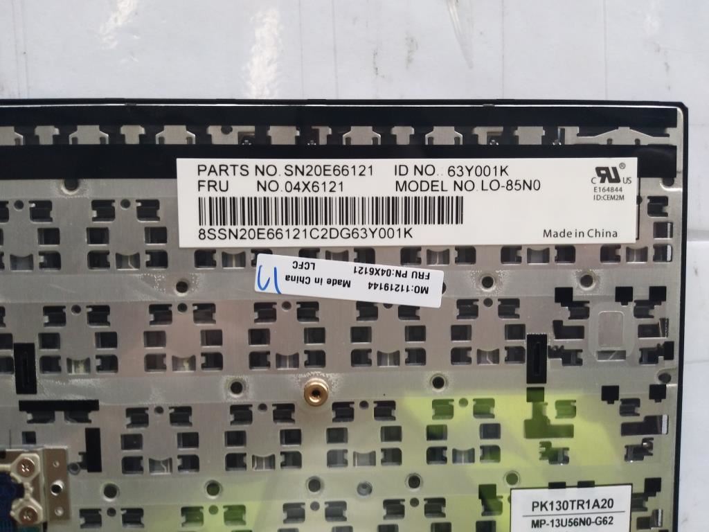 Lenovo ThinkPad E450 E460 E465 Keyboard Norwiegan Black 04X6121 04X6201 04X6161