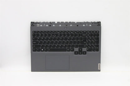 Lenovo Legion 5 Pro-16ACH6H Keyboard Palmrest Top Cover US Europe 5CB1C14885