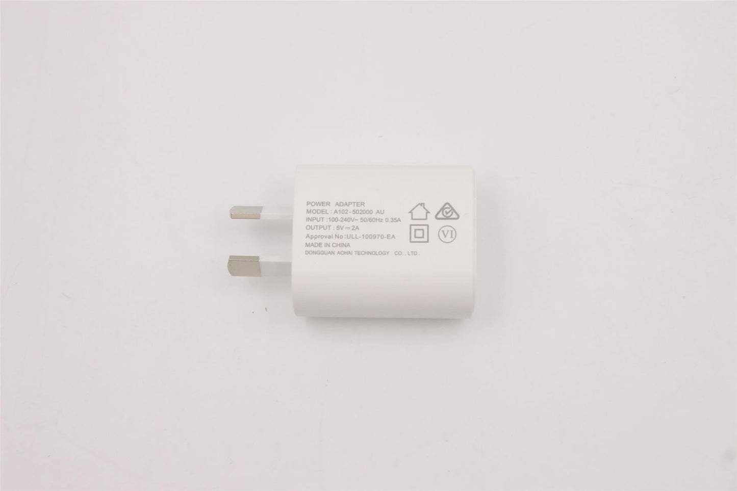 Lenovo Mirage VR S3 AC Charger Adapter Power supply WHITE 10W 5WC1D07143
