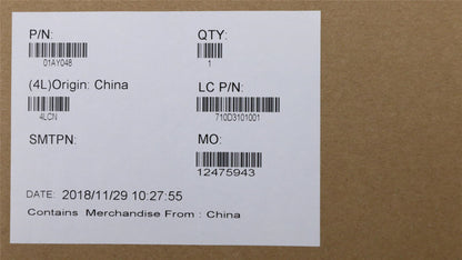 Lenovo MECH_ASM CS16_2BCP,GLASS,BLACK,CHY 01AY048