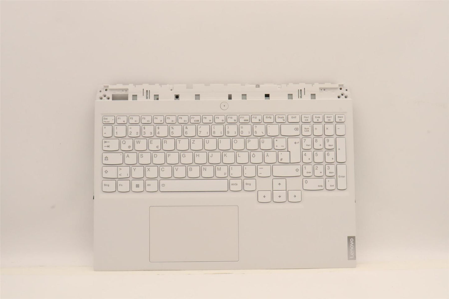 Lenovo 5 16ARH7H Palmrest Cover Touchpad Keyboard German Storm Grey 5CB1H71083