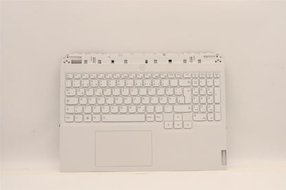 Lenovo 5 16ARH7H Palmrest Cover Touchpad Keyboard German Storm Grey 5CB1H71083