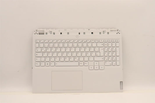 Lenovo 5 16ARH7H Palmrest Cover Touchpad Keyboard German Storm Grey 5CB1H71083