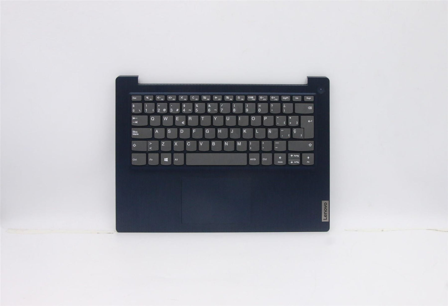 Lenovo IdeaPad 3-14ADA05 Keyboard Palmrest Top Cover Spanish Blue 5CB0X56647