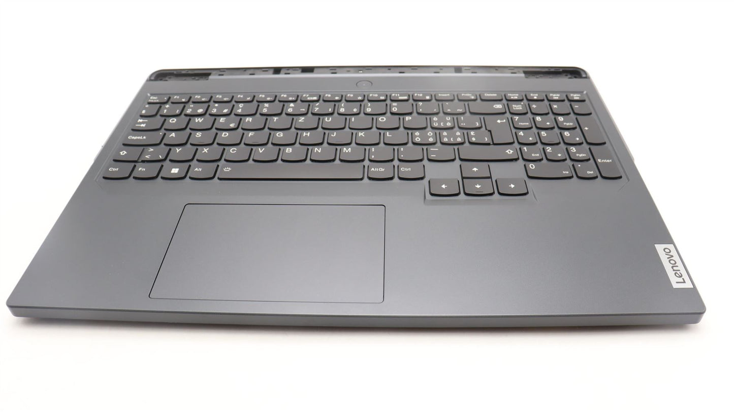 Lenovo Legion 5 16IRX8 Palmrest Cover Touchpad Keyboard Switzerland 5CB1L30912