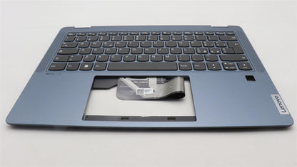 Lenovo IdeaPad 5 14ABR8 Keyboard Palmrest Top Cover Italian Blue 5CB1K20881