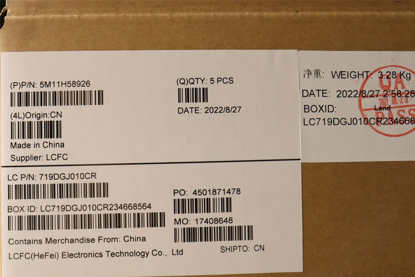 Lenovo ThinkPad E14 Gen 4 Palmrest Cover Keyboard Danish Black 5M11H58926