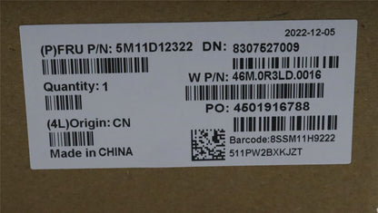 Lenovo MECH_ASM 16" FHD+,HCAM,BK_X1,AUO 5M11D12322