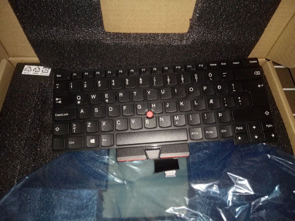 Lenovo FRU ABBA-KBD ICE CHY Icelandic Keyboard 04Y0692