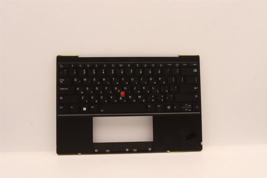 Lenovo ThinkPad Z13 Gen 1 Keyboard Palmrest Top Cover Hebrew Black 5M11H94972