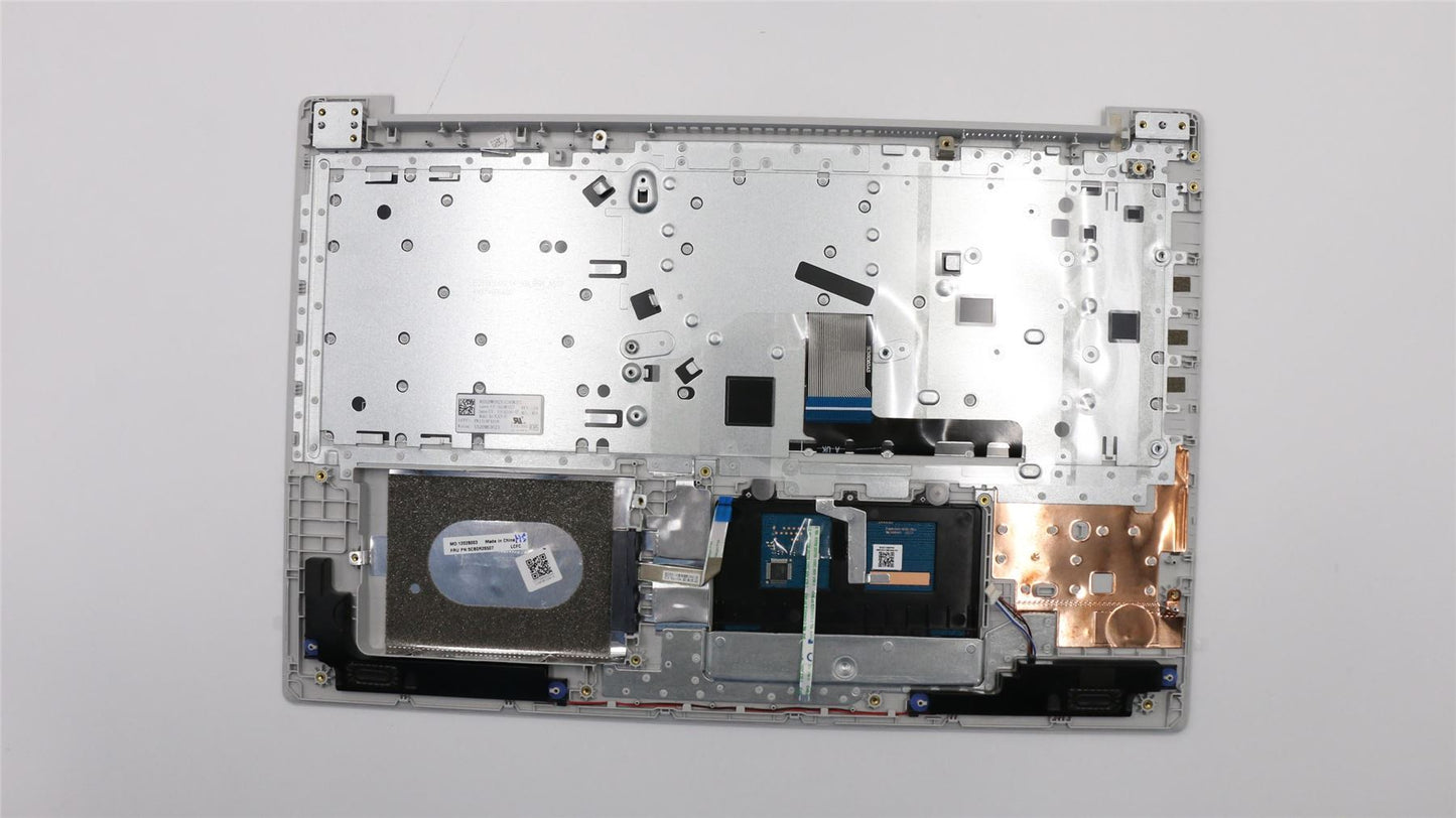 Lenovo UpperCaseASM W/KB L81EY PLATINUM GREY ENGLISH-FRENCH KB W/TOUCH PAD+TP FFC+KB BRACKET+SPEAKER+HDD FFC 5CB0R26507