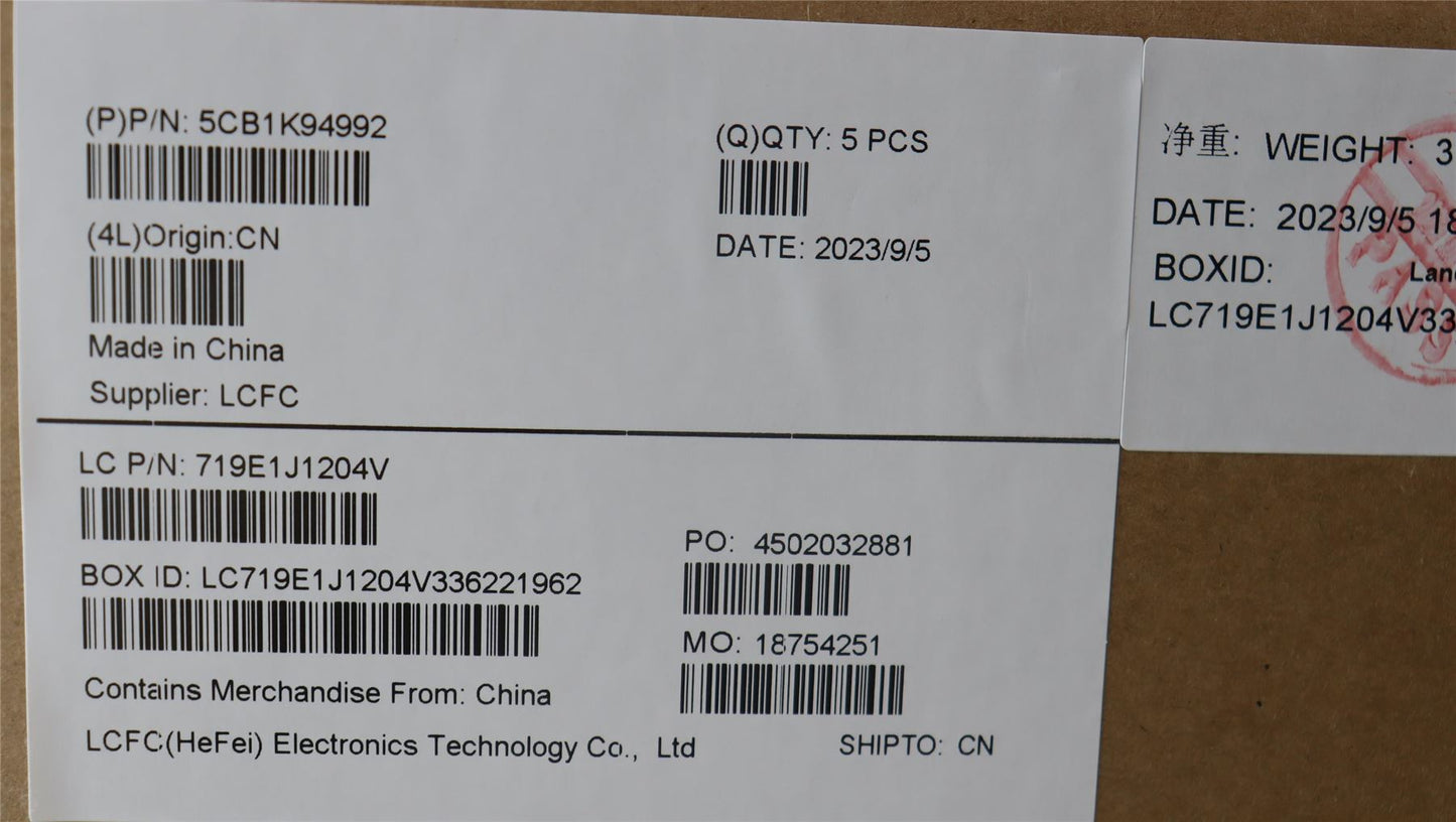 Lenovo Upper Case ASM_NORDIC L82XB AG NBL 5CB1K94992