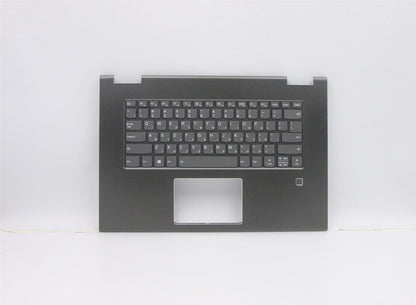 Lenovo Yoga 730-15IWL Palmrest Cover Touchpad Keyboard Hebrew Grey 5CB0T04939