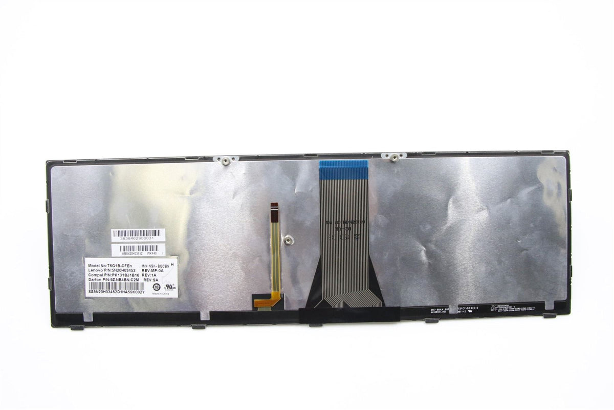 Lenovo CFEn-T6G1B-JME-BlackKey-BLKBD Keyboard 5N20H03474