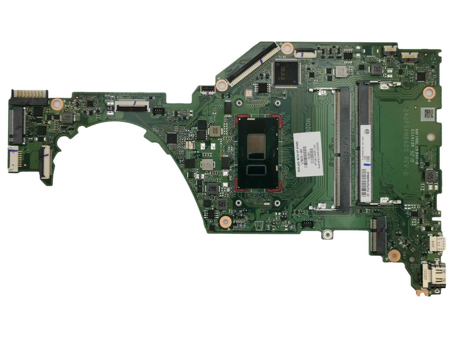 Genuine HP 15S-FQ Motherboard Main Board Intel Core i3-8130U L73070-601