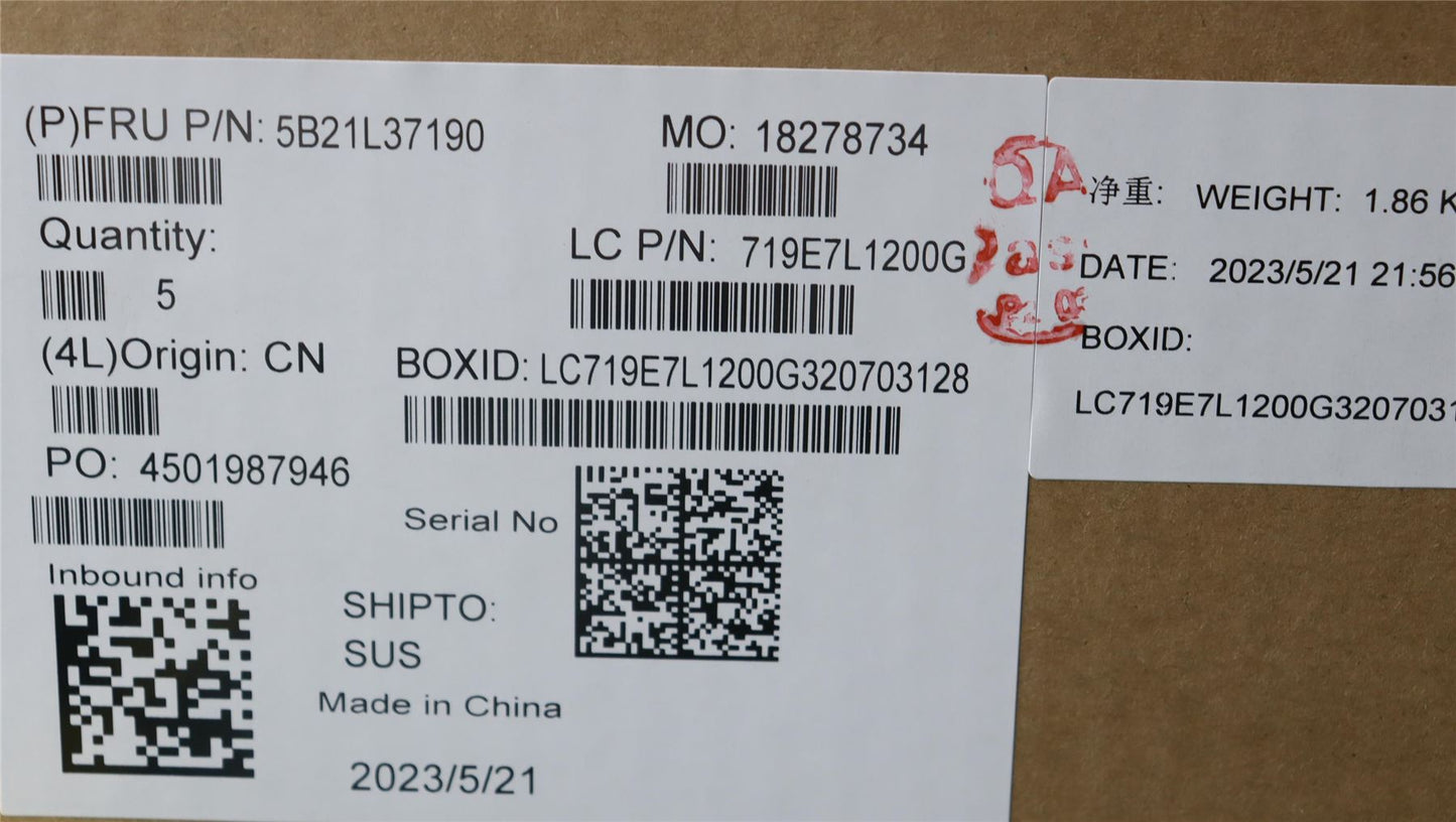 Lenovo Legion 5 16IRX8 Motherboard Mainboard DIS INTELI913900HX 5B21L37190