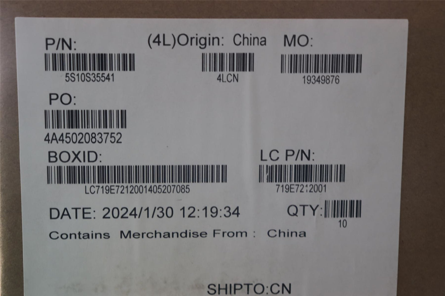 Lenovo SCREW Screw L 82YV KITS 5S10S35541