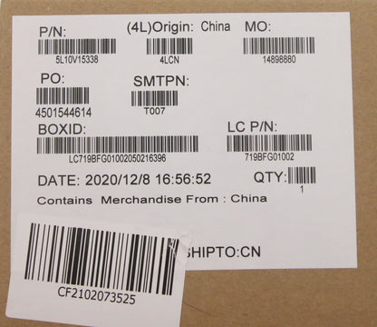 Lenovo 5L10V15338 LABEL FRU GEO label, Silver
