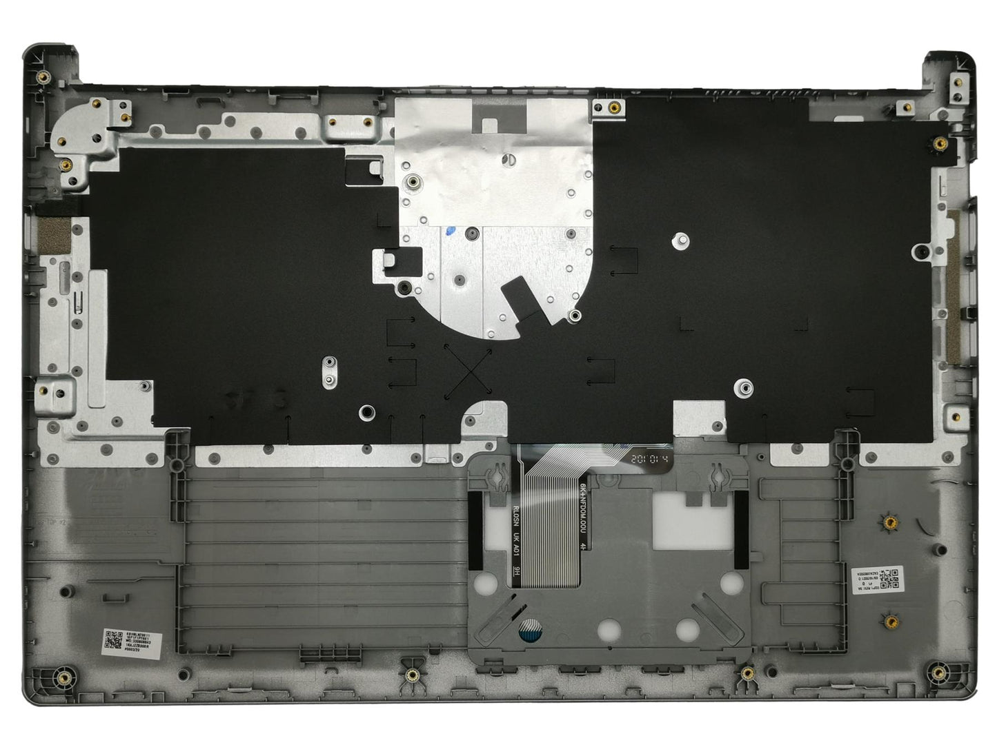 Acer Aspire A515-55 A515-55G Palmrest Cover Keyboard Nordic Silver 6B.HSLN7.001