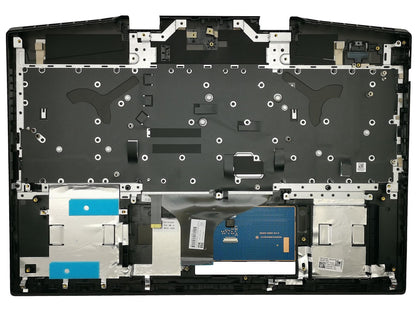 HP Omen 17-CB Palmrest Cover US International Backlit Keyboard Black L62863-B31