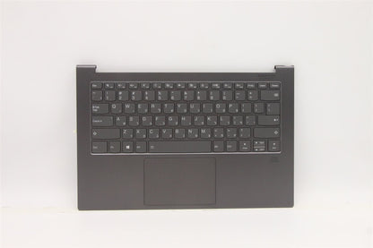 Lenovo Yoga C940-14IIL Palmrest Cover Touchpad Keyboard Hebrew Grey 5CB0U44224