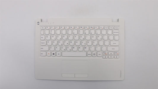 Lenovo IdeaPad 100S-11IBY Keyboard Palmrest Greek White 5CB0K48393