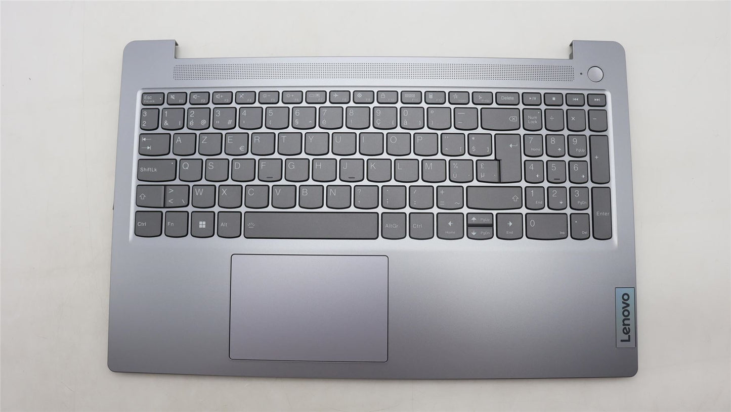 Lenovo IdeaPad 3 15AMN8 Palmrest Cover Touchpad Keyboard Belgian 5CB1L21253