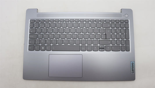 Lenovo IdeaPad 3 15AMN8 Palmrest Cover Touchpad Keyboard Belgian 5CB1L21253