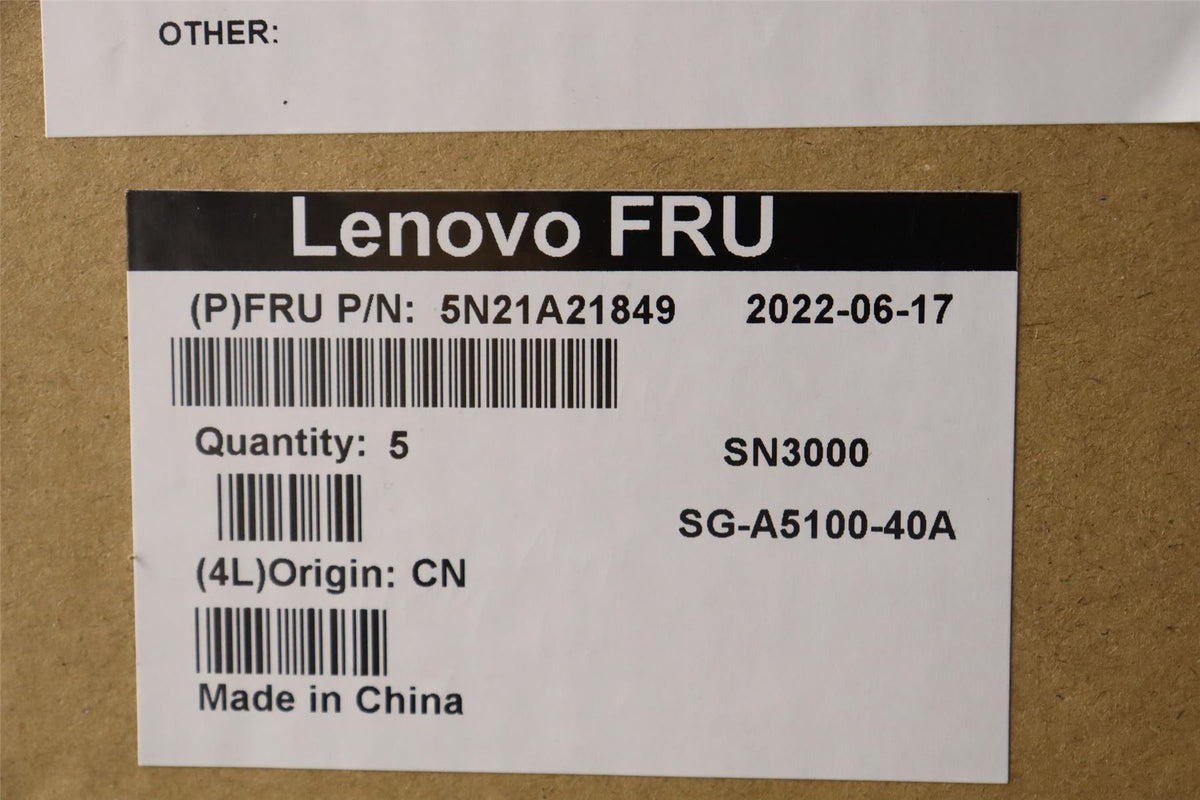 Lenovo CS21KBD SKTOP PMX,NBL,BK,BRL Brazilian Portuguese Keyboard 5N21A21923
