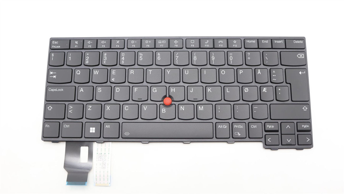 Lenovo ThinkPad P14s 4 P14s 3 L14 4 T14 4 T14 3 Keyboard Norwegian 5N21D68177