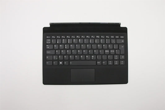 Lenovo Miix 510-12IKB Dock Keyboard Palmrest Touchpad Nordic Black 5N20N21133