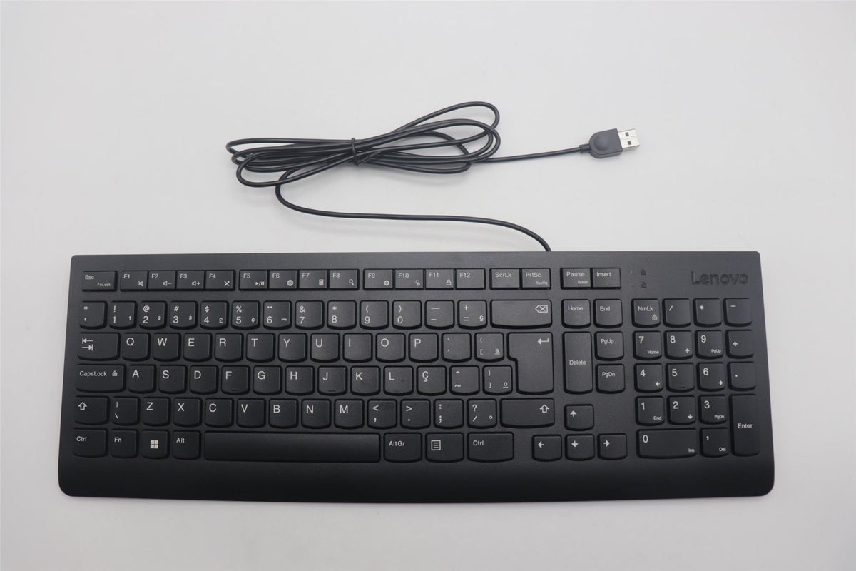 Lenovo DT_KYB USB Calliope KB BK BRL Brazilian Portuguese Keyboard 5D50U84439