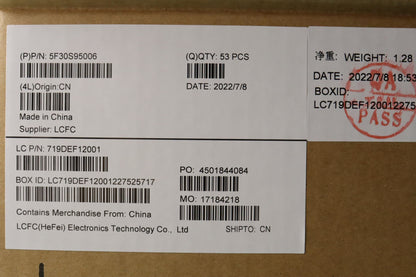 Lenovo FINGER_PRT FP BD L 82TW Board 5F30S95006