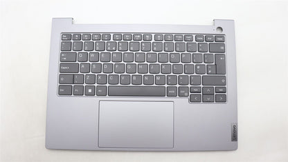 Lenovo ThinkBook 14 G6 IRL Palmrest Cover Touchpad Keyboard UK Grey 5CB1M48518