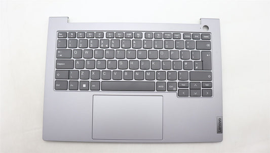 Lenovo ThinkBook 14 G6 IRL Palmrest Cover Touchpad Keyboard UK Grey 5CB1M48518