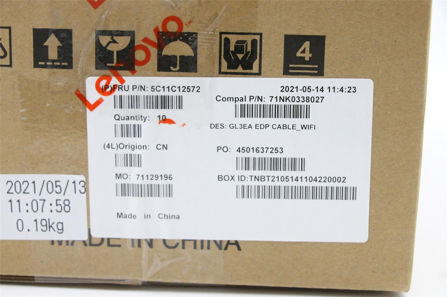 Lenovo Chromebook 300e 3 Cable Lcd Screen Display LED 5C11C12572