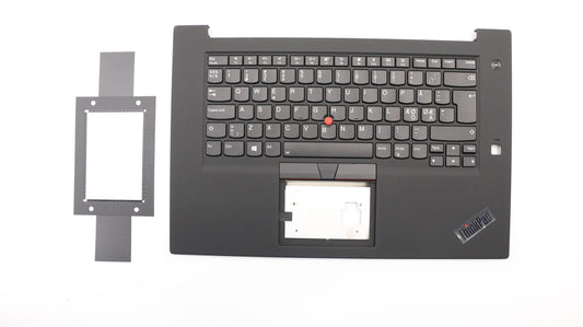 Lenovo Extreme P1 1 X1 1st Keyboard Palmrest Top Cover Nordic Black 01YU826