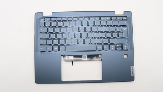 Lenovo Yoga 6 13ALC7 6 13ABR8 Keyboard Palmrest Top Cover Grey 5CB1H24600