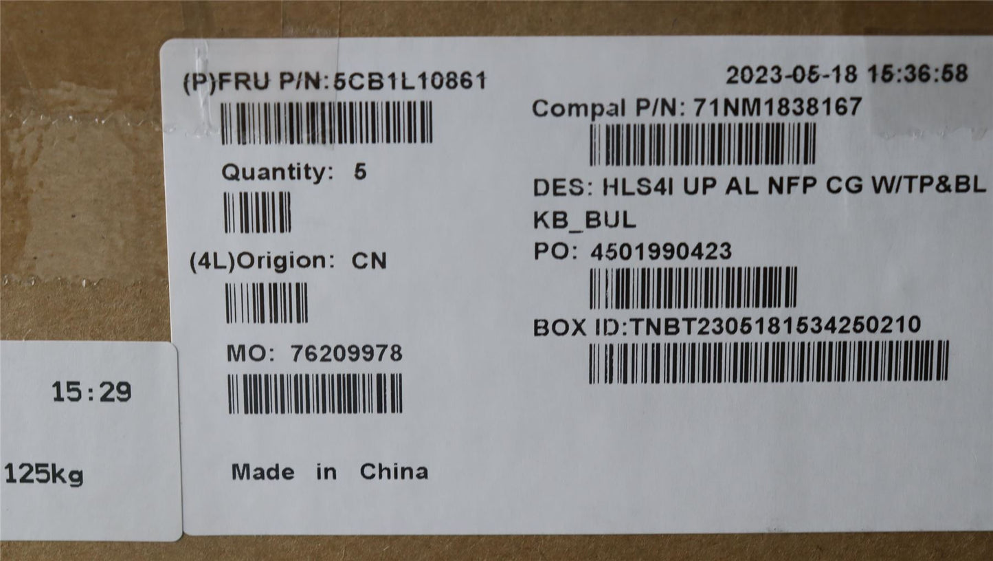 Lenovo IdeaPad 5 14IRL8 5 14ABR8 Palmrest Cover Touchpad Keyboard 5CB1L10861